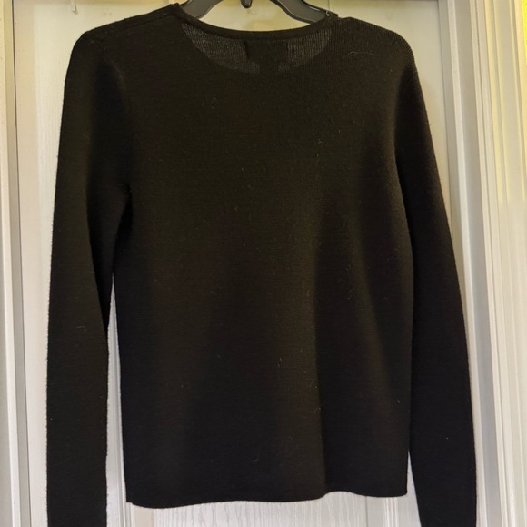 Fenn Wright Manson 100% Wool Black Sweater - Picture 3 of 7